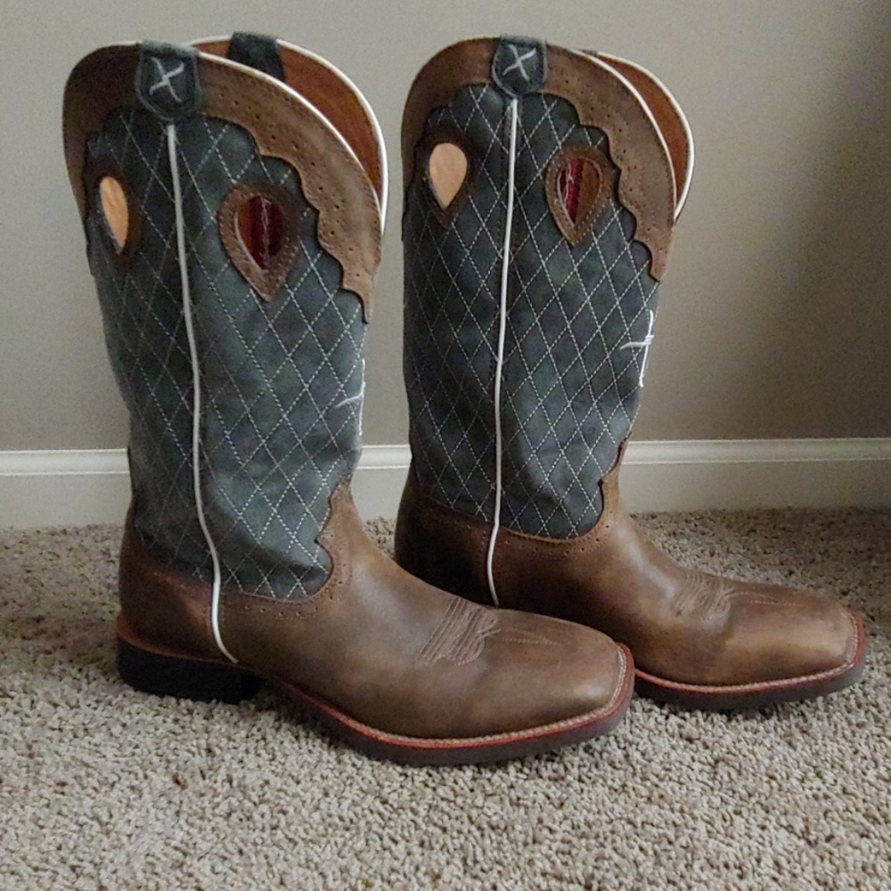 Twisted X square toe boots